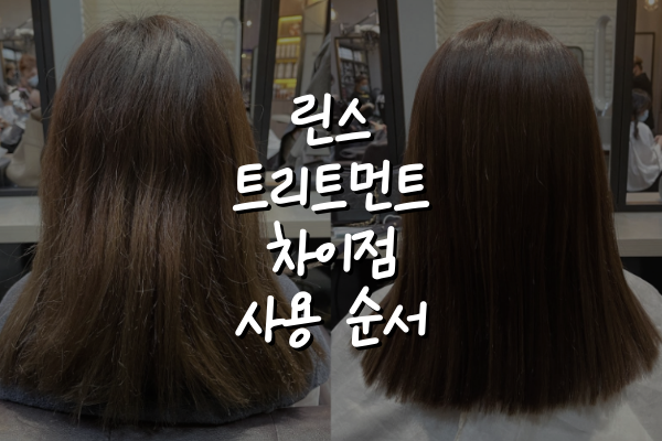 린스 트리트먼트 차이 및 사용 순서 정리 | 헤어팩, 컨디셔너 - 정보마스터