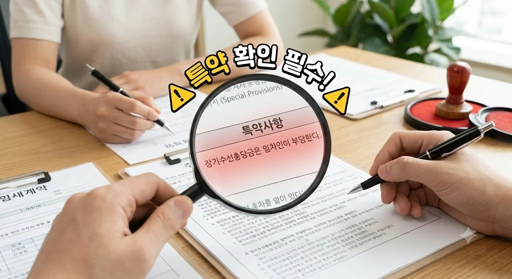 장기수선충당금-특약사향