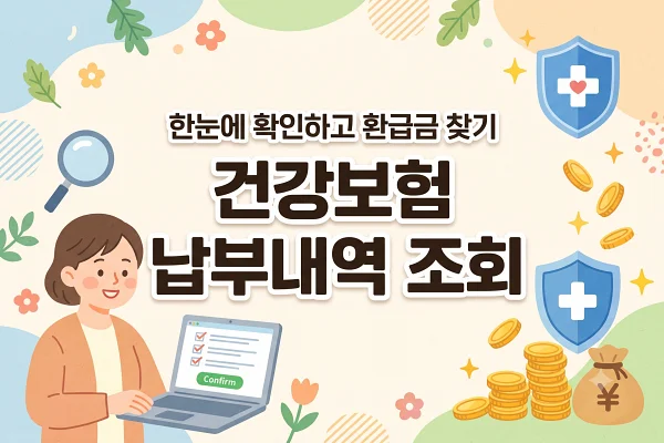 건강보험료 납부 조회