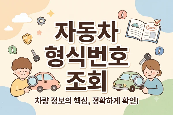 자동차 형식번호 조회
