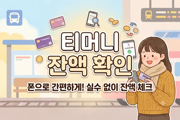 티머니 잔액조회